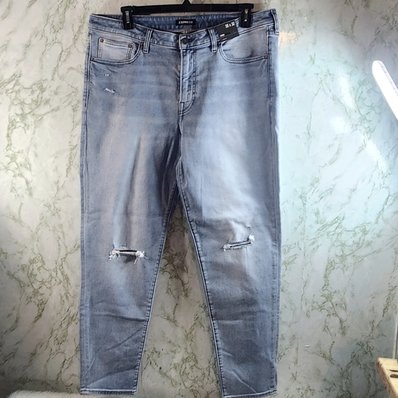 EXPRESS Athletic Skinny Jeans - Picture 2 of 16
